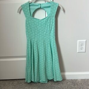 Mint A line Dress